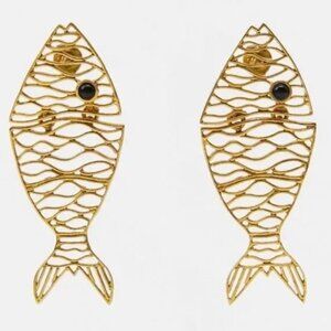 SUMMER Fish Wired Earrings